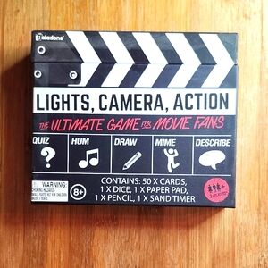 Paladone Lights, Camera, Action Card Game
